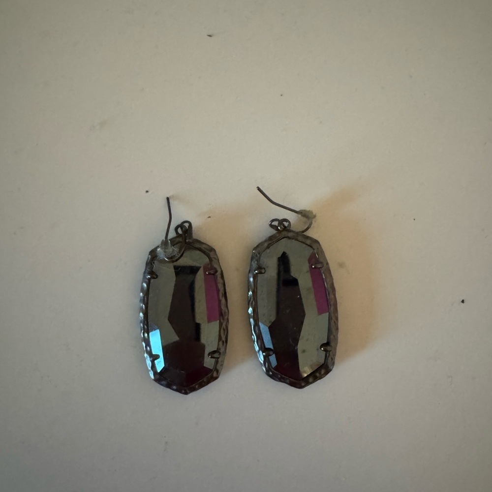 Kendra Scott Silver-Tone Earrings